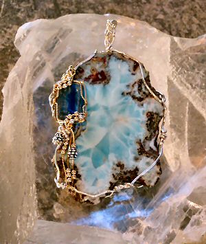 Larimar, Blue Kyanite