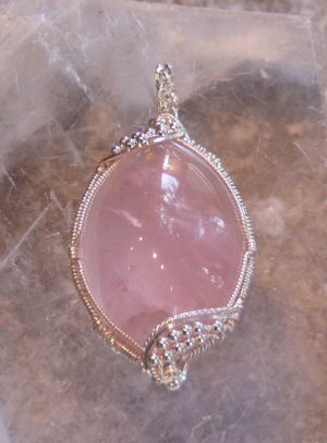 Rose Quartz, Silver