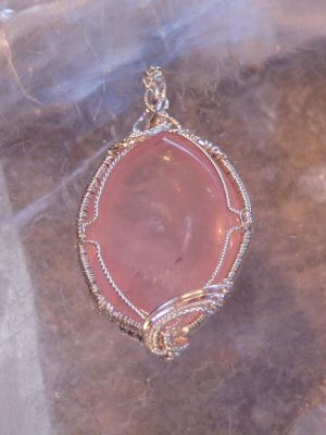 Rose Quartz, Silver