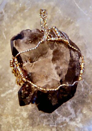 Smokey Quartz, Amethyst Cluster